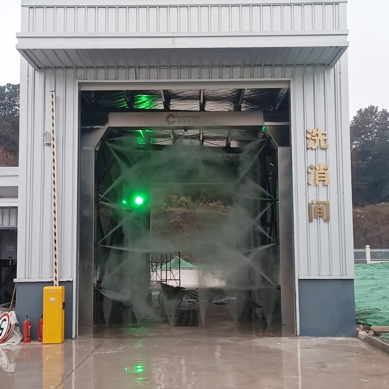 360°高壓螺旋噴頭 全自動(dòng)龍門(mén)清洗系統(tǒng)